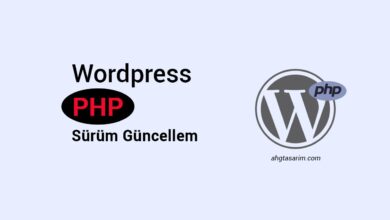 Wordpress Php Sürümü Güncelleme