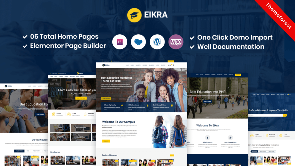 Eikra Wordpress Online Egitim Temasi