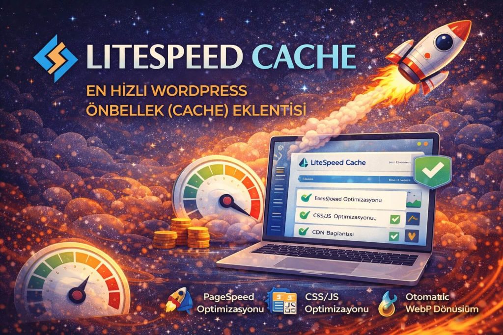 En İyi WordPress Hızlandırma Eklentileri ve Performans Araçları(2026) 3 LiteSpeed Cache wordpress hiz eklenti onerisi