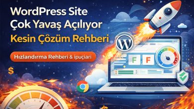 WordPress Site Çok Yavaş Açılıyor - 2026 Kesin Çözüm Rehberi 8 WordPress Hızlandırma Eklentileri - wordpress web site hızlandırma